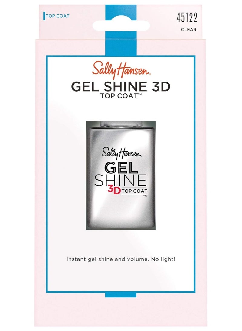 Sally Hansen 3D Gel Shine Top Coat, 13.3ml  - Image 2