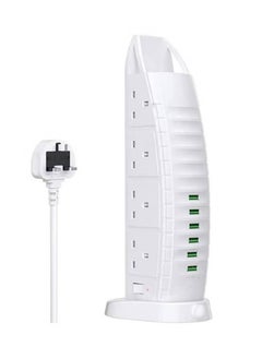 8 Way Stylish Power Extension Cord, 6 USB Fast Charging Ports, Burj Al Arab Power Socket, 2 Meters Cable Multiple Protection System 3000W, 4.2A Max Socket - pzsku/Z1929682863D184AB0C42Z/45/_/1715593039/877b429a-0317-44d0-9646-e26ed25dd799