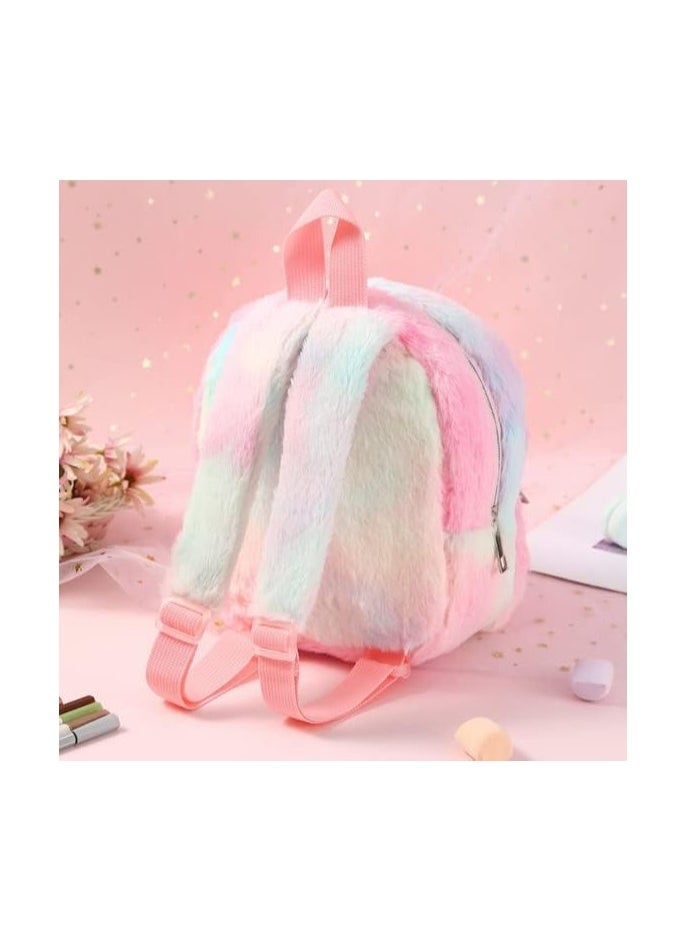 General - Unicorn Backpack Cute Plush Mini Bag, Fashionable and Cute, Suitable for Girls' Kids - Image 1