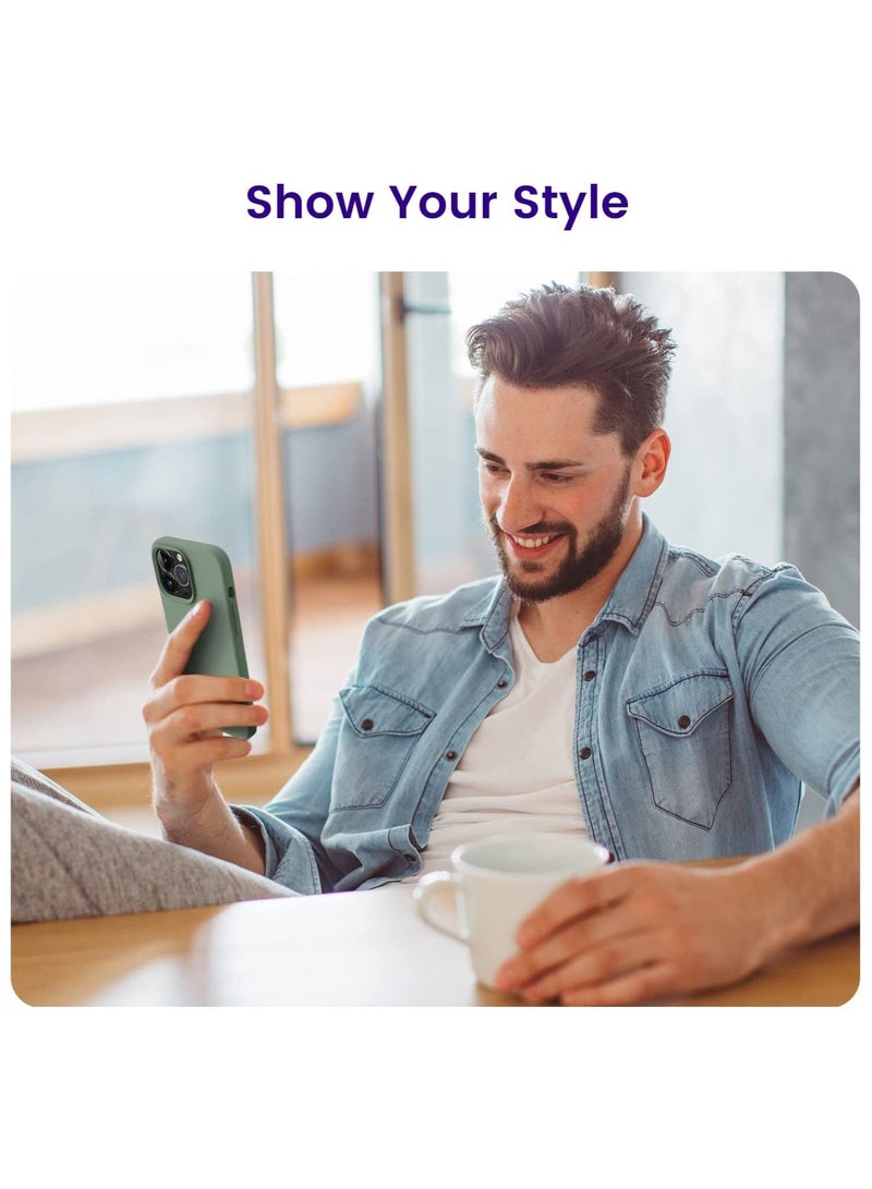 Designed for iPhone 14 Pro Max Case, Silicone Shockproof Slim Thin Phone Case for iPhone 14 Pro Max 6.7 inch - Image 4