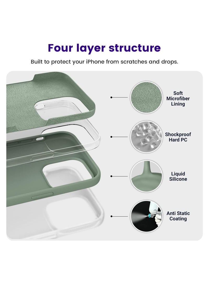 Designed for iPhone 14 Pro Max Case, Silicone Shockproof Slim Thin Phone Case for iPhone 14 Pro Max 6.7 inch - Image 2