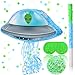 Janlaugh Alien Pinata with Bat Stick Blindfold and Confetti Spacecraft Piata Party Decoration Spaceship Themed Halloween Birthday Party Favor Supplies Alien - Image 2