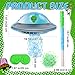 Janlaugh Alien Pinata with Bat Stick Blindfold and Confetti Spacecraft Piata Party Decoration Spaceship Themed Halloween Birthday Party Favor Supplies Alien - Image 4