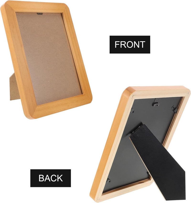 Newborn Sonogram Picture Frame 12.8x17.8cm Wooden Scan Photo Frame for Pregnancy Keepsake Nursery Decoration - Image 3