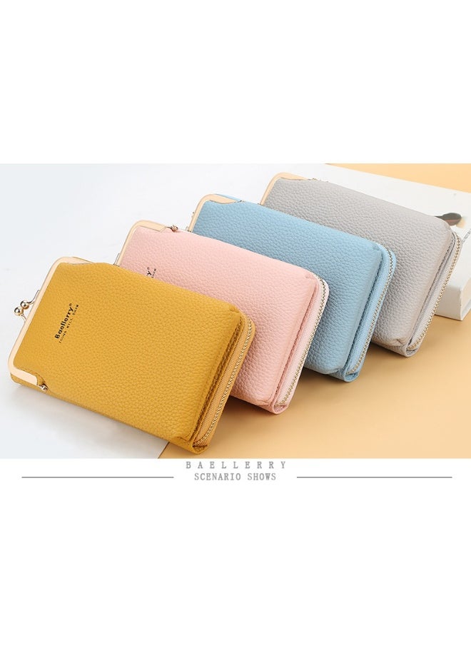 baellerry Korean Mobile Phone Bag Vertical Women's Bag Fashion Senior Sense Women's Single Shoulder Crossbody Bag Purse  - Image 3