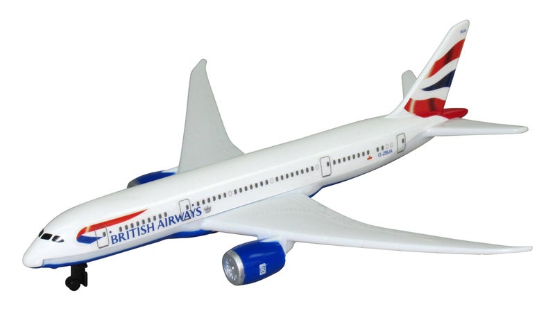 Daron Worldwide Trading British Airways 787 Single Plane Rt6005 Toy, White - Image 1