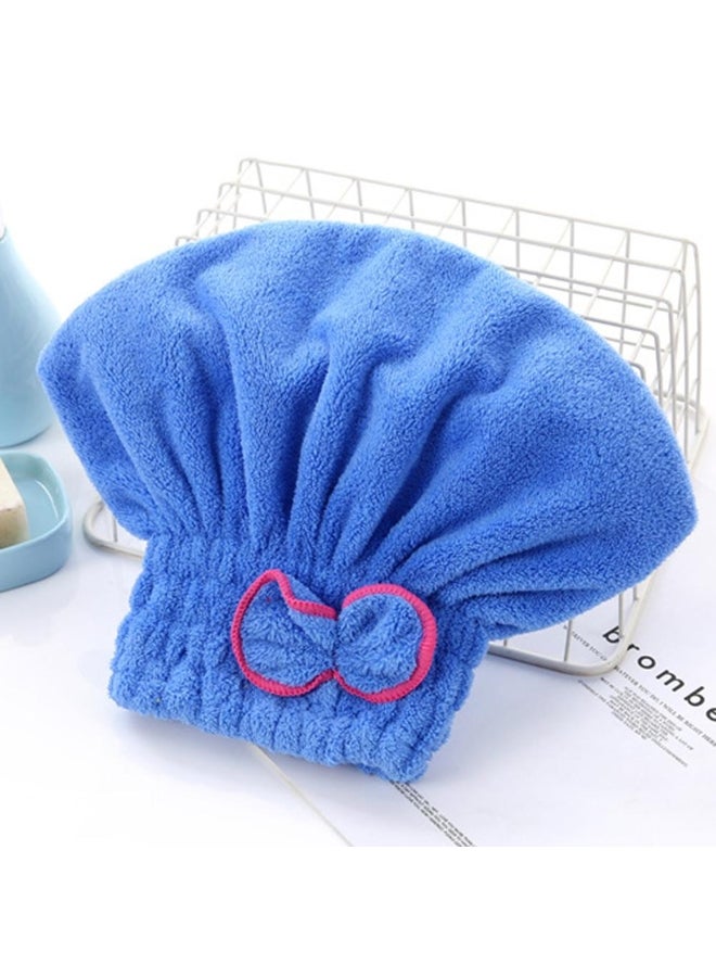 Hair Turban Hair Hat Quick Dry Towel Women Head Wrap Hat Absorption Water