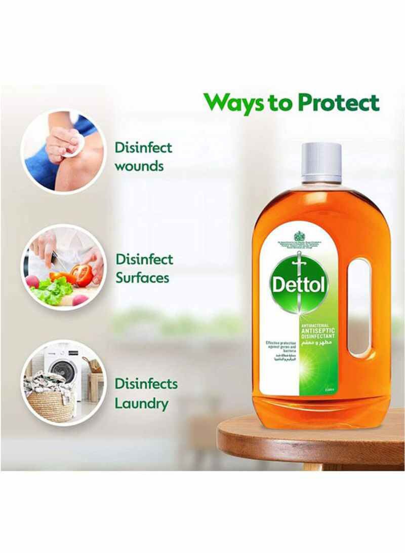 Dettol Antiseptic Disinfectant Liquid Cleaner Orange 2Liters - Image 2