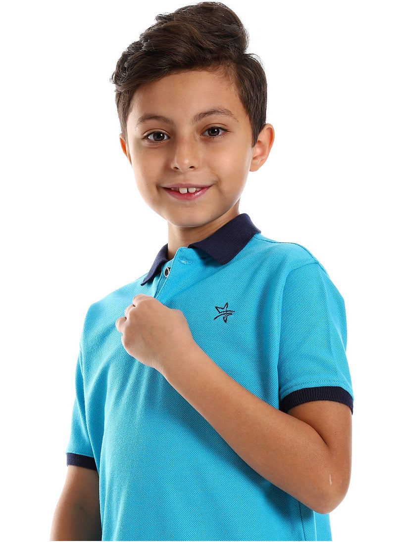 Master Jeans Polo Neck  T-Shirt For Boys  - Image 4
