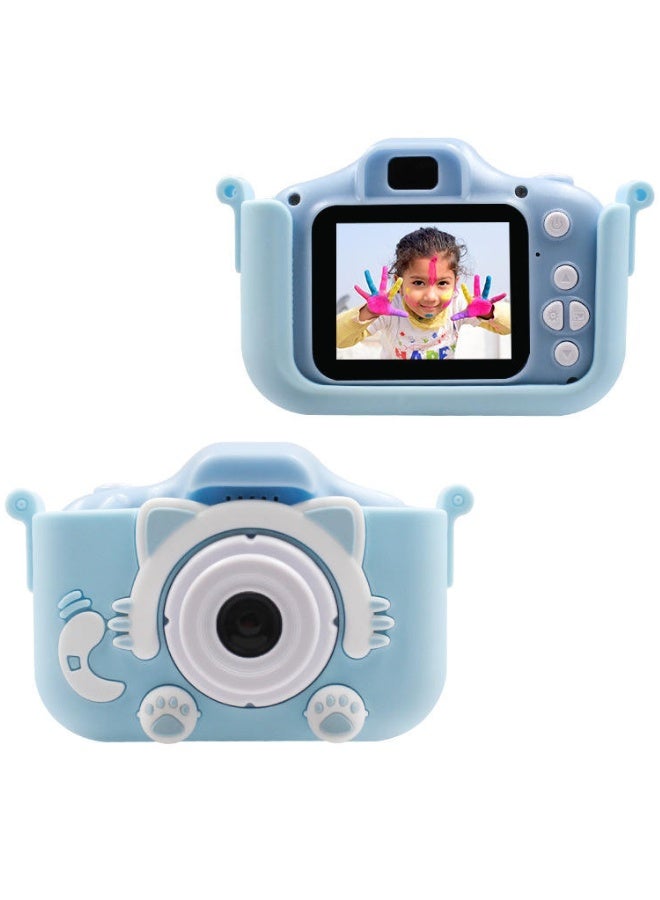 MANAM TRADING 12MP Front and Back Dual Cameras for Taking Photos and Recording Videos, Game Children Camera Built-in Multiple Cute Cartoon Photo Frames with 2.0in IPS Screen Gift - Image 3