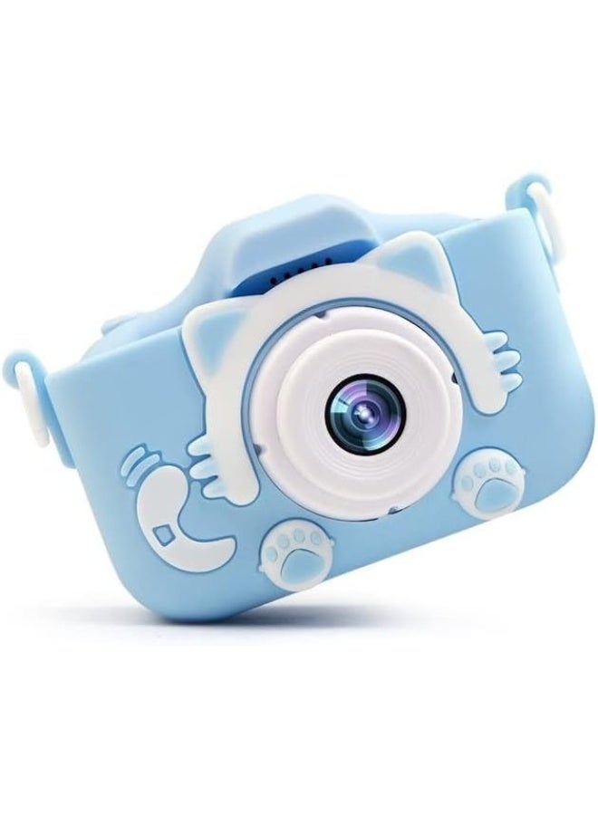 MANAM TRADING 12MP Front and Back Dual Cameras for Taking Photos and Recording Videos, Game Children Camera Built-in Multiple Cute Cartoon Photo Frames with 2.0in IPS Screen Gift - Image 2