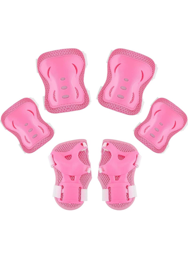 Spartan Knee & Elbow Pads And Wrist Protective Set Pink Xs  - Image 1