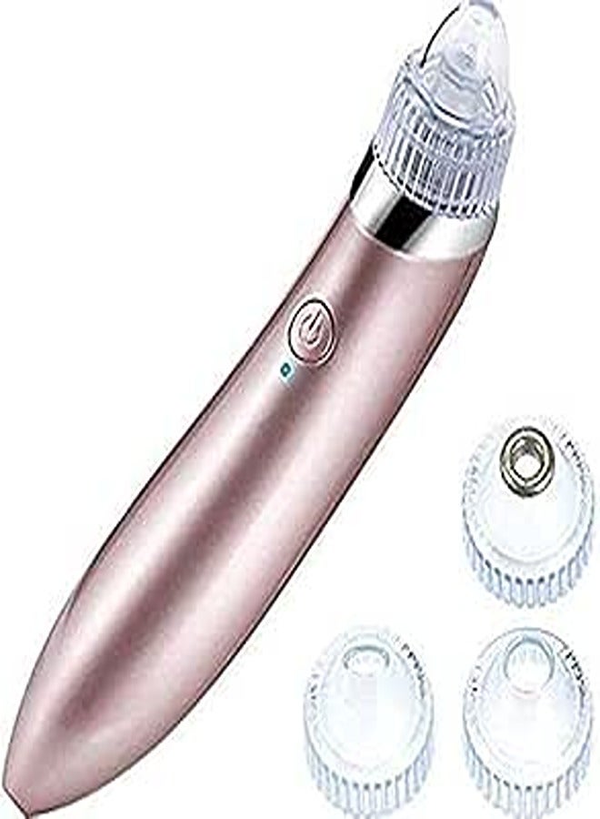 Blackhead Vacuum Acne Cleaner Pore Remover Electric Skin Facial Cleanser Care- ROSEGOLD