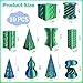 YVBBHE 10 Pack 3D Printed Spiral Fidget Toys Set Impossible Magic Passthrough Stress Relief Toy for Anxiety RelaxingCuboidCylinderConeCubeWaveWhirlwindPyramidGourdTriangleQuadrilateralLG - Image 4