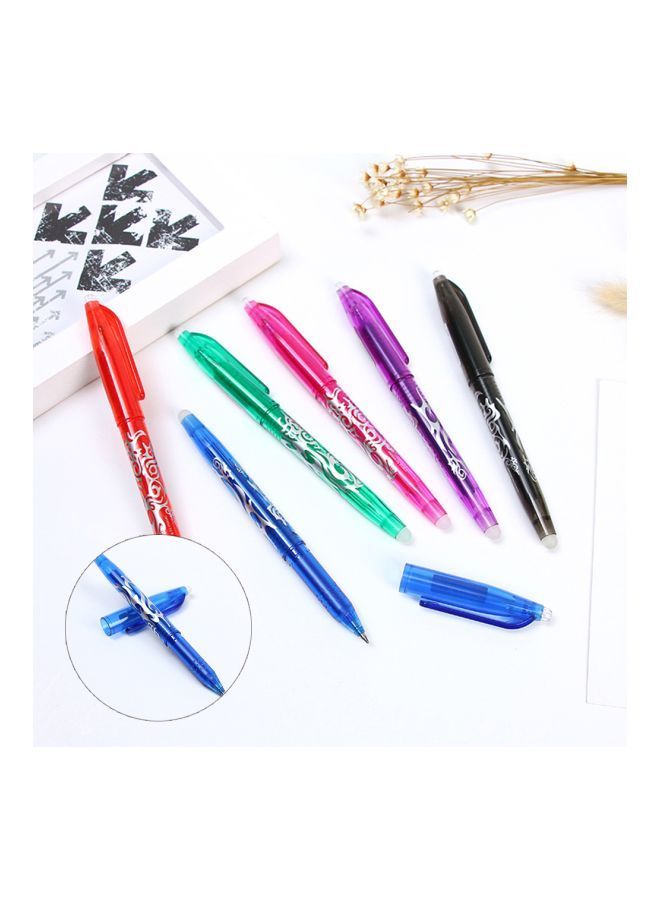 نيبمينينت طقم أقلام حبر جل قابلة للمسح مكون من 9 قطع أزرق/وردي/ذهبي - Image 2