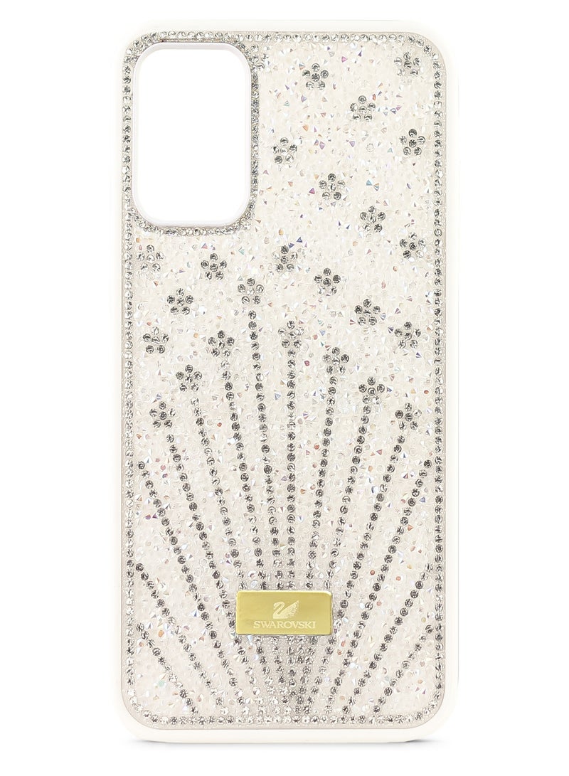 Case For Samsung Galaxy A23 Case Glitter Sparkle Diamond Crystal Bling Case with Bling Ultra Thin Lightweight Full Body Shockproof Anti-Scratch Protective Cover (White)