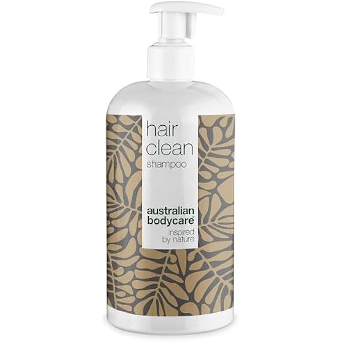 AUSTRALIAN BODYCARE SHAMPOO 500 ML WITH 4-TERPINEOL, KNOWN FROM TEA TREE OIL  ANTI DANDRUFF - FOR ITCHY, FLAKY, DRY SCALP - PSORIASIS & ECZEMA CARE - SCALP PIMPLES