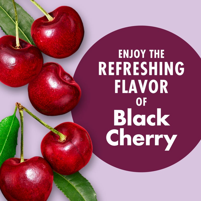 V8 Energy Black Cherry Energy Drink, 8 fl oz Can (6 Pack) - Image 4