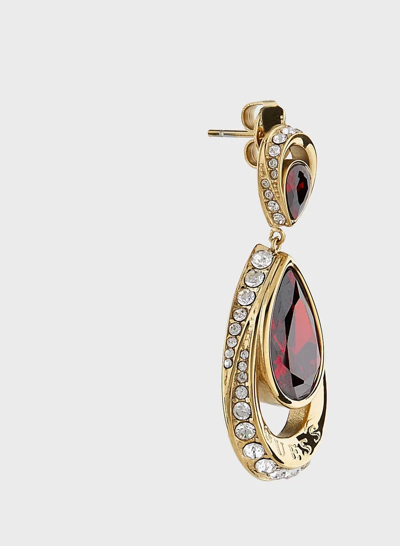 GUESS Drop Pendant Earrings
