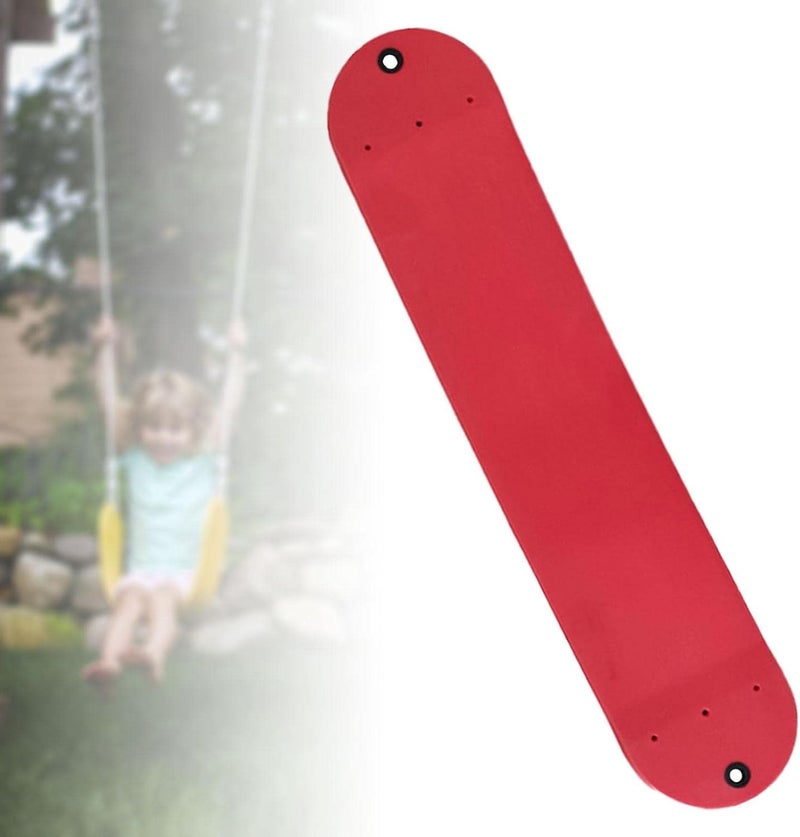 Shopster Replacement Flexible Swing Seat for Kids & Adults - 27 Inches Long Wraparound Outdoor Swing, Non-Slip EVA Material, Non-Toxic, Ideal for Garden Fun - Red - Image 1