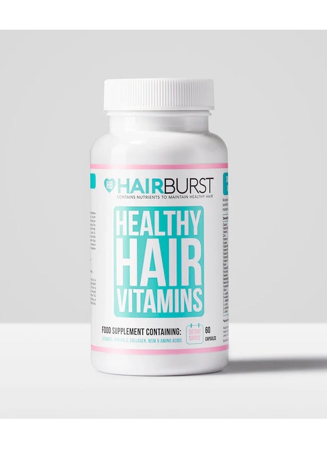 HAIR BURST Hair Growth Vitamins with Biotin, Selenium & Zinc - 23 Premium Vitamins & Minerals - Supports Healthy Hair, Prevent Breakage (60 Capsules, Adult Women)  - Image 1
