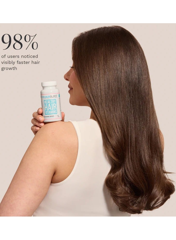 هيربرست فيتامينات صحة الشعر - فيتامينات لنمو الشعر مع البيوتين والسيلينيوم والزنك - 23 فيتامين ومعدن ممتاز - تدعم صحة الشعر وتمنع التقصف (60 كبسولة، للنساء البالغات) - Image 4