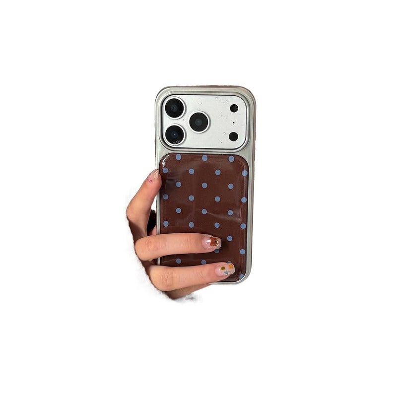 غطاء واقي | مقاوم للصدمات لـ iPhone 16 / 16 Plus / 16 Pro / 16 Pro Max | حماية من السقوط | Acrylic | بني - Image 1