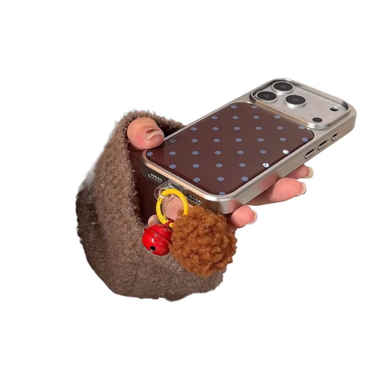 غطاء واقي | مقاوم للصدمات لـ iPhone 16 / 16 Plus / 16 Pro / 16 Pro Max | حماية من السقوط | Acrylic | بني - Image 4