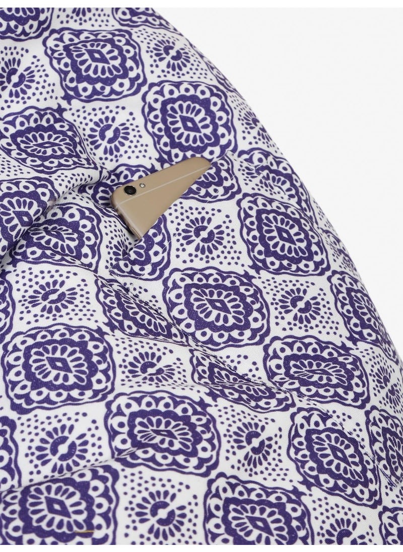 Saka Designs Saka Designs Multi Color Digital Print Canvas XXL Bean Bag CoverWithout Beans  - Image 4