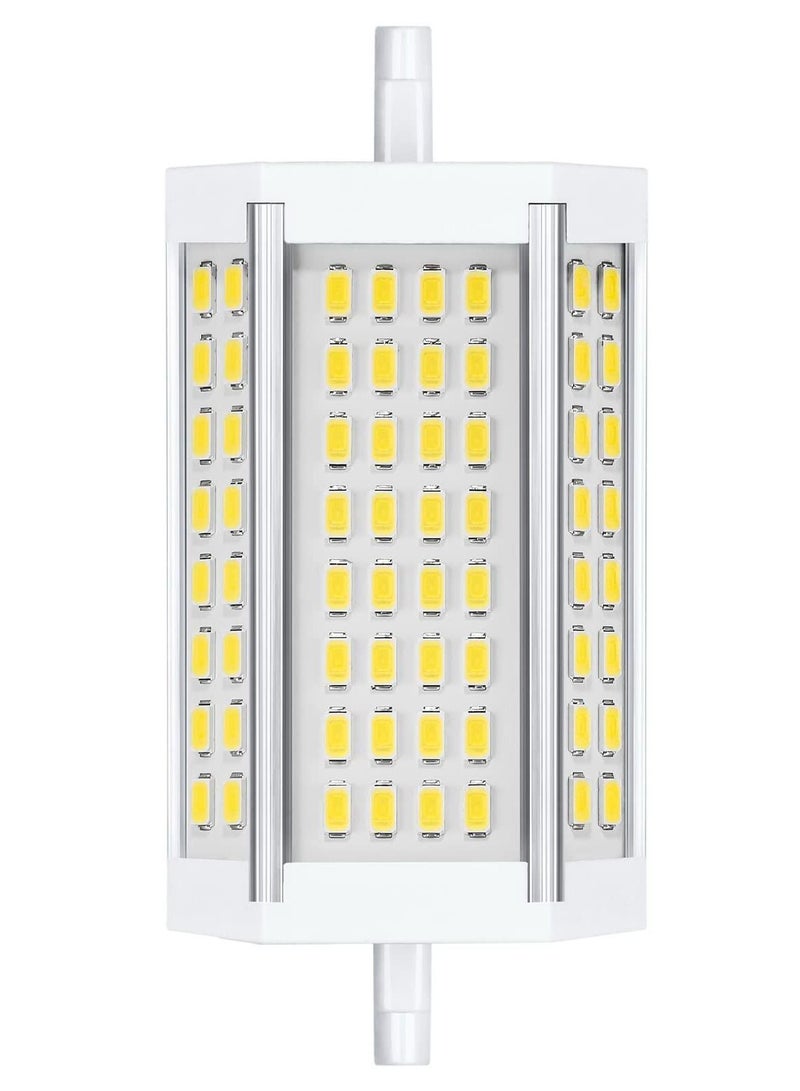 XiuWoo R7S 118mm LED Bulb, J-Type Double Ended Bulbs, 30W J Type Led Bulbs 300W T3 Halogen Bulb Equivalent, Double-Ended Base J118 Flood Lights for Household Security Lighting -Daylight  - Image 1