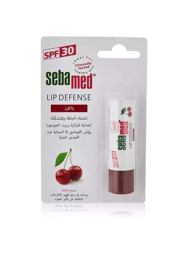 Sebamed سيباميد واقي شمس للشفاه بالكرز SPF30، 4.8 جرام، عبوة واحدة - Image 1