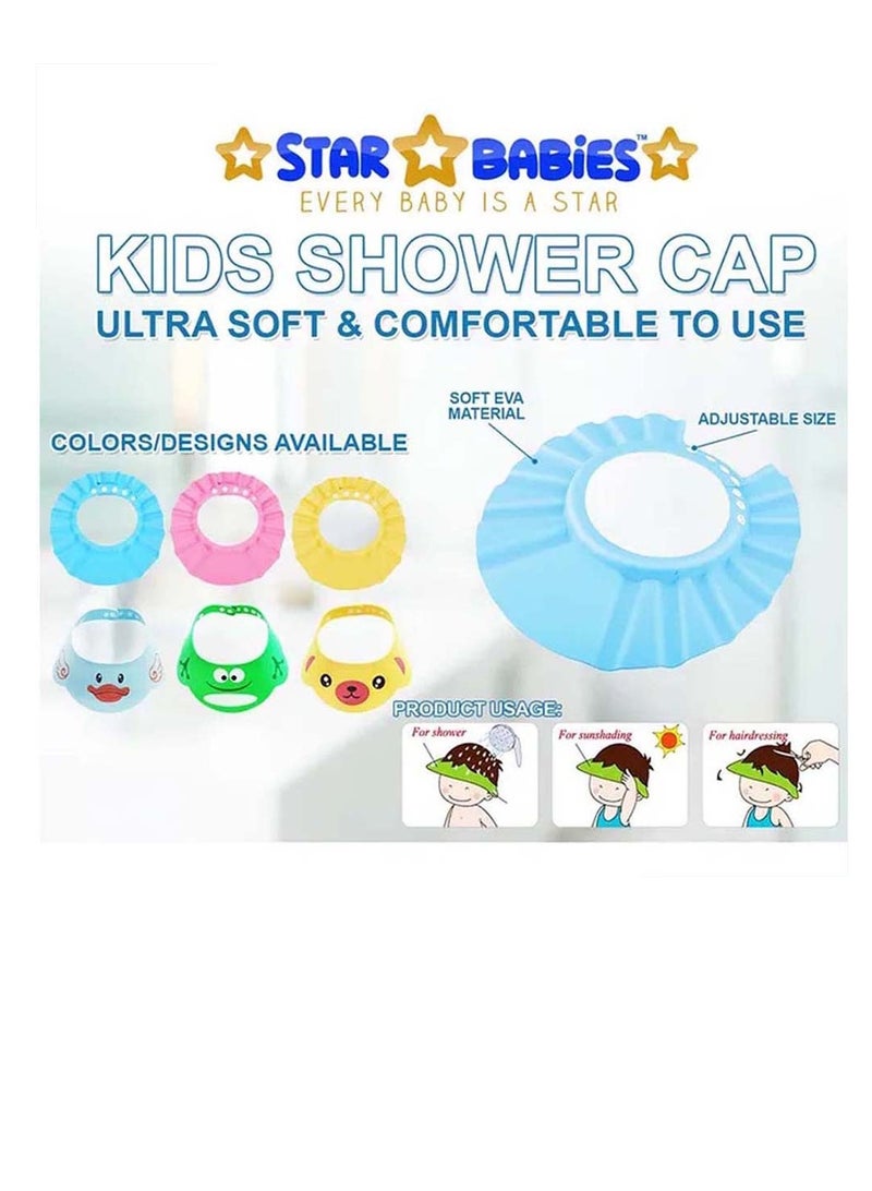STAR BABiES Star Babies Pack of 3 (Caddy Diaper organizer, Powder Puff, Shower Cap) - Image 5