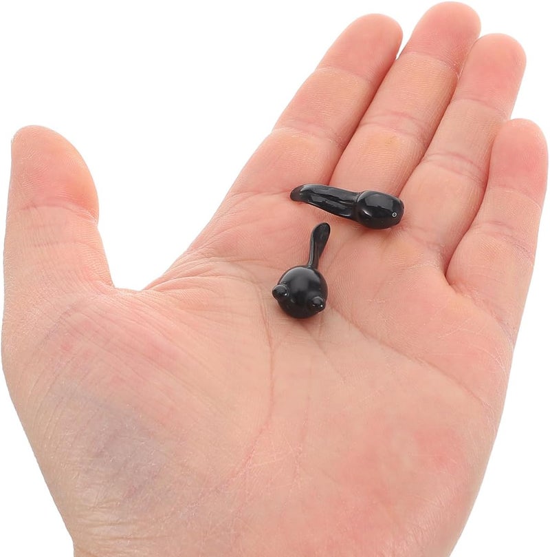 Toddmomy 39Pcs Miniature Tadpole Figurines Resin Animal Models for DIY Micro Landscape Garden Decor Tiny Aquatic Ornaments for Aquariums and Cake Toppers - Image 3
