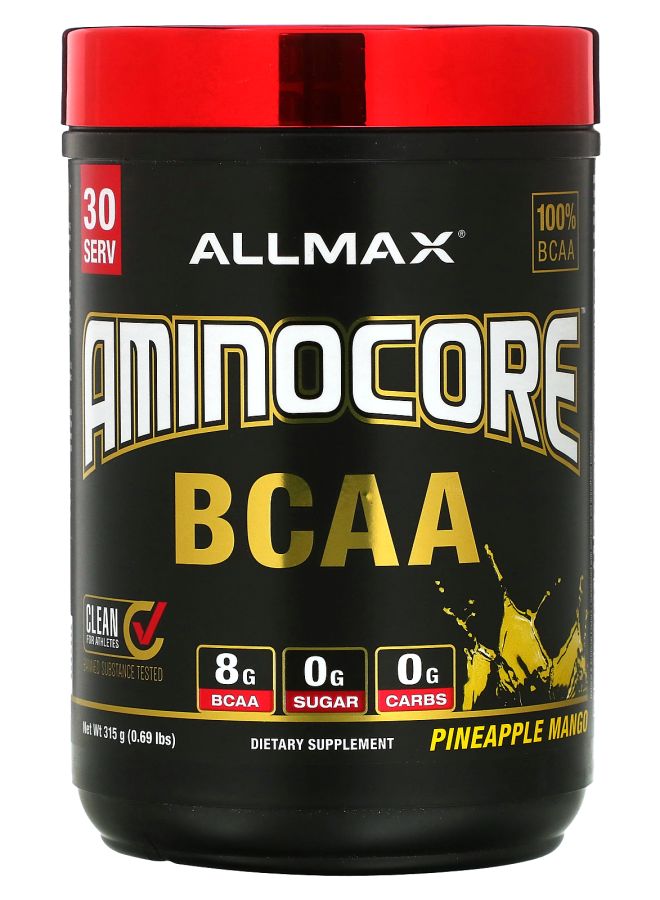 Allmax AMINOCORE™ BCAA Pineapple Mango 0.69 lb (315 g)