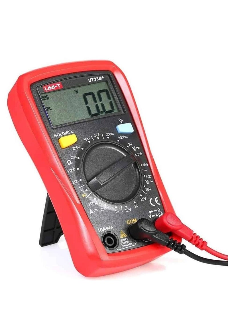 UNI-T UT33B+ Palm Size Digital Multimeter with Battery Test - Image 2