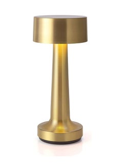 Lukadah Touch Control Sensor Table Lamp Rechargeable Lamp, 3-Levels Brightness Portable Metal LED Desk Lamp Dimmable Night Light, Bar Restaurant Lamp - USB Bedside Lamp  - Image 1