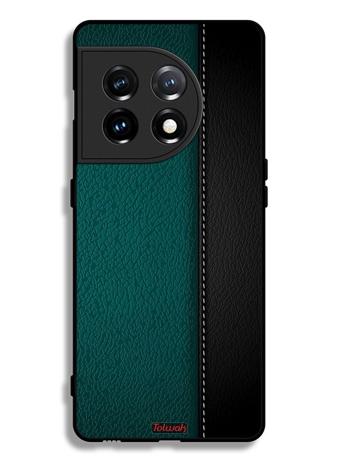 Tolwak OnePlus 11 5G Protective Case Cover Leather Pattern - Image 2