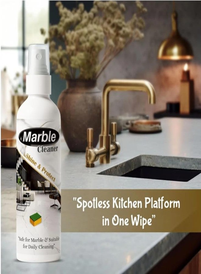 SYLVERA Marble Floor Cleaner Liquid Granite & Natural Stone Cleaner Polish Crystal Shine Floor Cleaner for Marble Tiles Stone Surfaces (Pack of 3) - Image 3