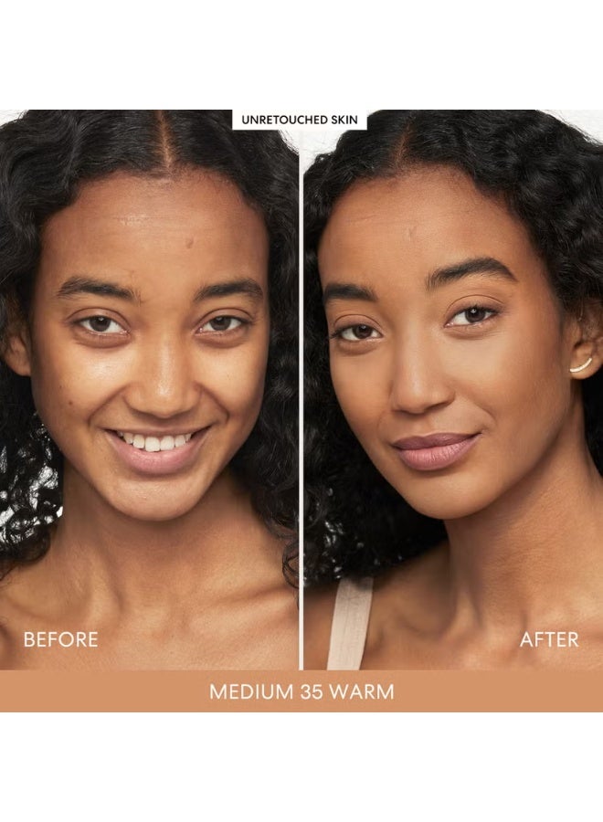 Bare Minerals Barepro 16H Powder Foundation Color Medium 35 Warm 8g - Image 3