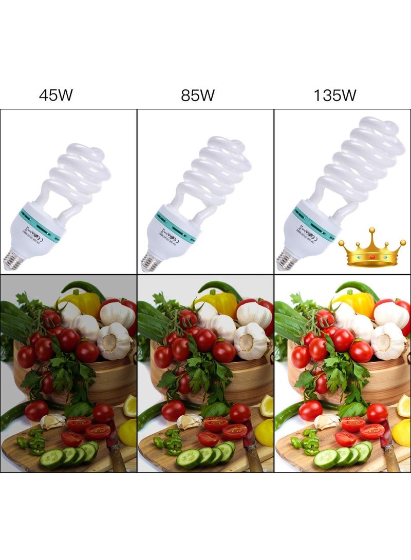 والالا طقم إضاءة استوديو تصوير فوتوغرافي وفيديو وصور شخصية ومظلة تصوير ومجموعة إضاءة مستمرة مع حقيبة حمل - Image 3