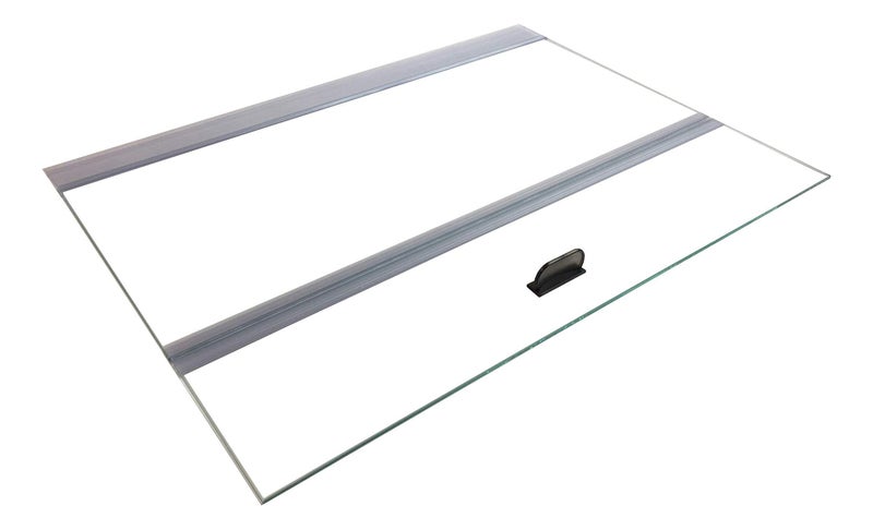 H2Pro Glass Canopy 2 Piece Set for Aqueon All Glass only 7590110 Gallon 48x18 Aquarium Fish Tank Each Piece Measure 2208 x 1657 x 016in