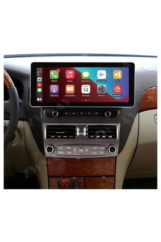 Android Car Stereo for Lexus LS430 LS 430 2001-2006 2GB RAM 32GB ROM Support Carplay, M-Link Wi-Fi BT, Radio GPS, 12.3 Inch IPS Touch Screen with AHD Camera Included