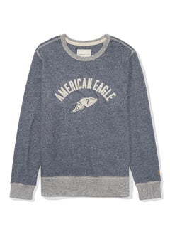 American Eagle سويت شيرت AE برسومات ورقبة دائرية  - Image 4