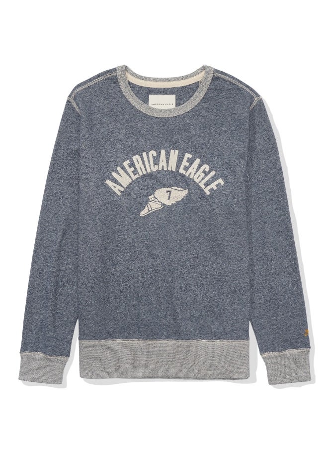 American Eagle AE Crew Neck Graphic Sweatshirt  - Image 4