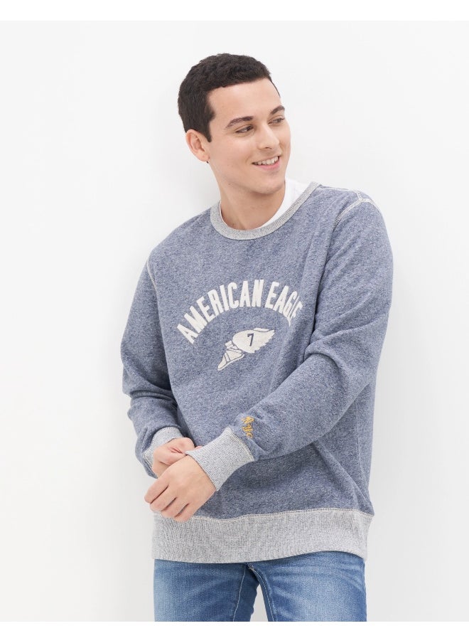 American Eagle AE Crew Neck Graphic Sweatshirt  - Image 1