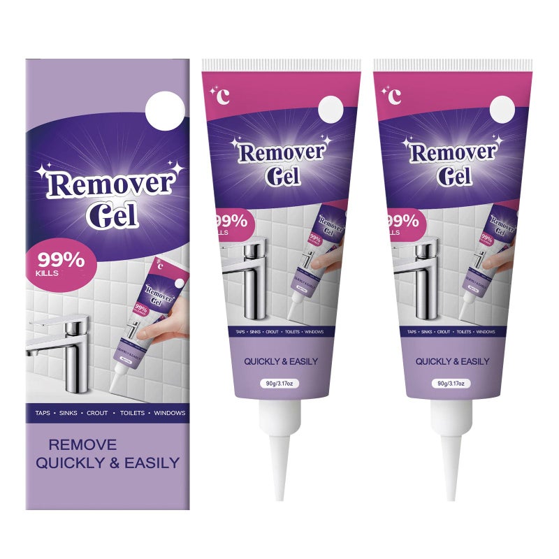 FIYADWZH Cleaning Remover Gel,Powerful Household Cleaning Gel,Suitable for Bathroom and Kitchen Tile Gaps,Highly Effective In Penetration,Safe Formula That Does Not Damage The Surface (2PCS) - Image 1