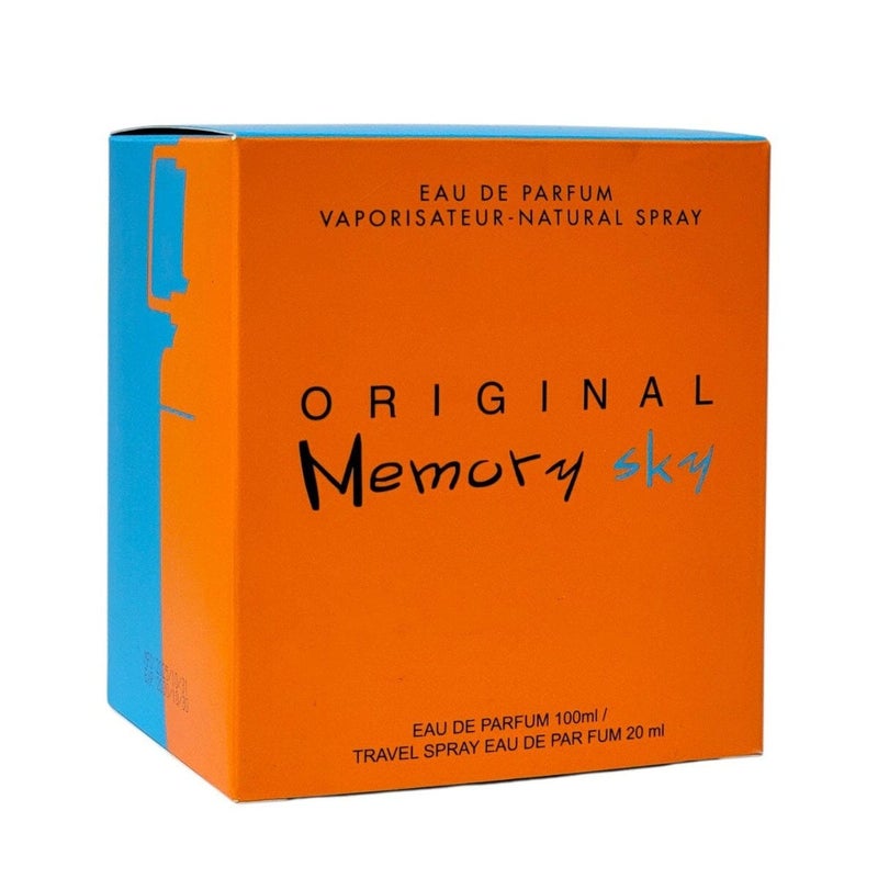 Mystical ORIGINAL MEMORY SKY Eau de Parfum 100ml | Long-Lasting Fresh Aromatic Fragrance | Premium Perfume for Daily Wear & Special Occasions - Image 2