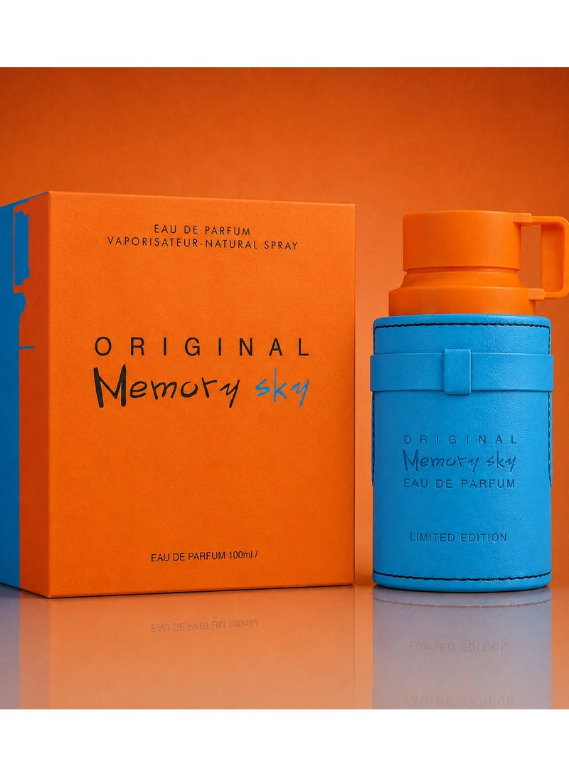 Mystical ORIGINAL MEMORY SKY Eau de Parfum 100ml | Long-Lasting Fresh Aromatic Fragrance | Premium Perfume for Daily Wear & Special Occasions - Image 3