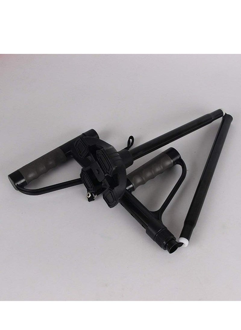 XiuWoo - Walking stick crutch with stand and foldable flashlight - Image 1