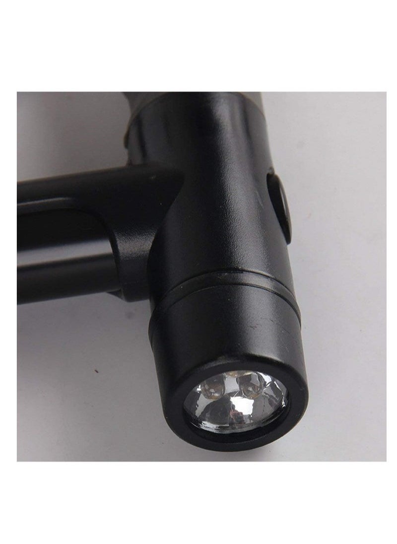 XiuWoo - Walking stick crutch with stand and foldable flashlight - Image 1